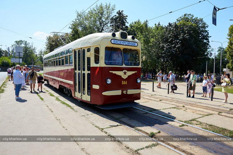 В Харькове отметили 115-летие запуска первой трамвайной линии