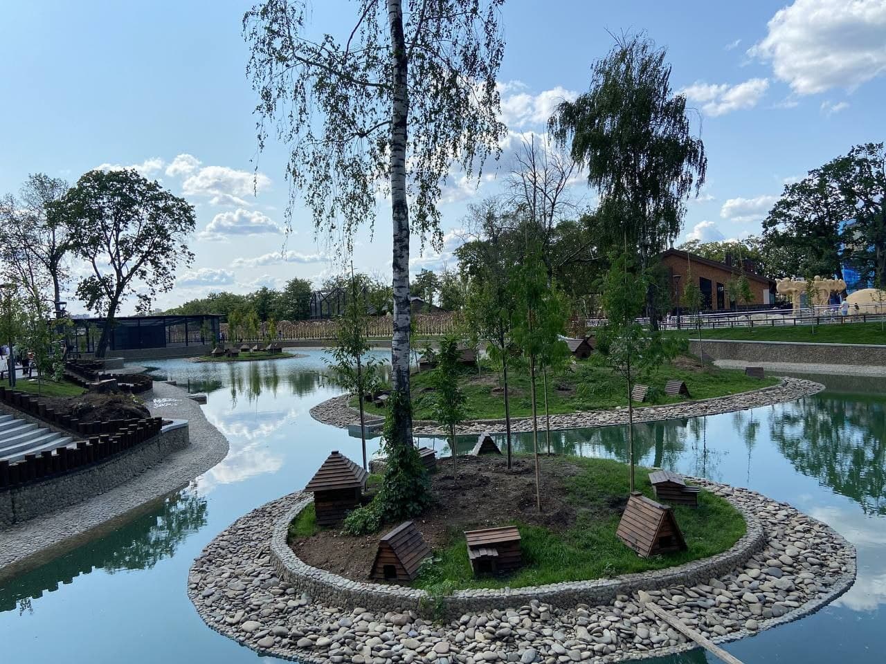 Харьковский зоопарк заработал после пятилетней реконструкции