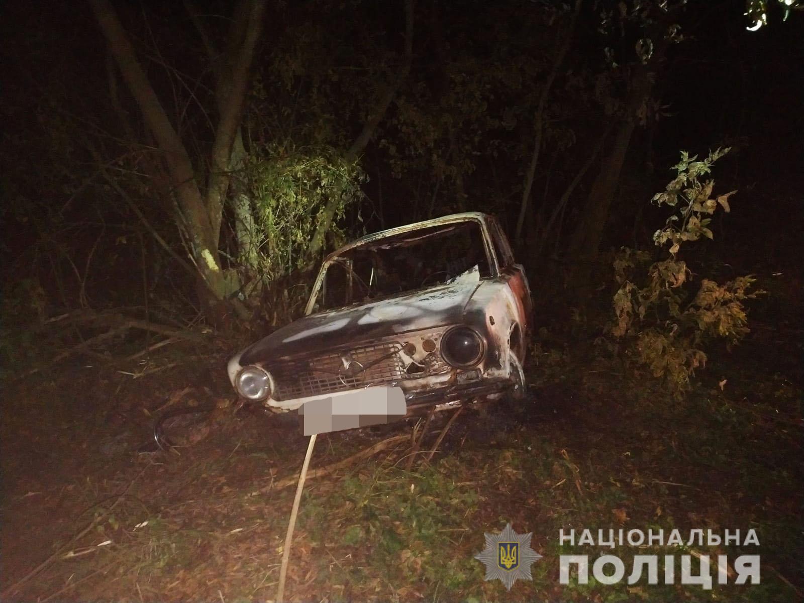 На Харьковщине в сгоревшем автомобиле обнаружили остатки обгоревшего тела: полиция открыла уголовное дело