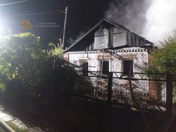 Под Харьковом на месте пожара обнаружили обгоревшее тело мужчины