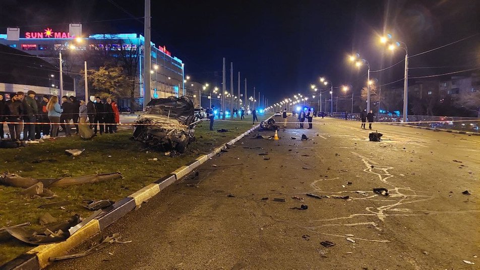 Автокатастрофа на проспекте Гагарина: один из водителей двигался со скоростью более 100 км/час