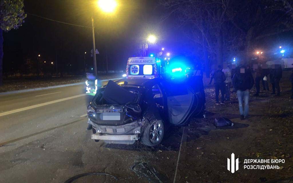 В Харькове пьяный полицейский из Сумской области совершил ДТП