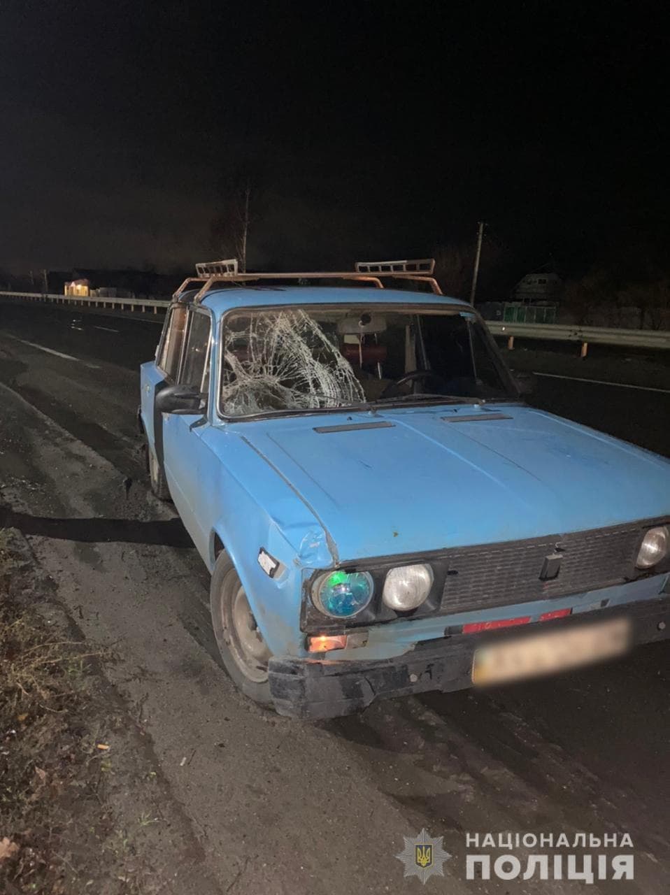 Под Харьковом водитель сбил пешехода и позвонил в полицию