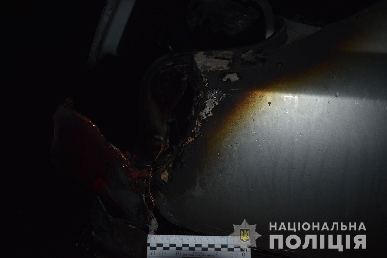 Полиция открыла уголовное производство по факту поджога автомобиля в Харькове