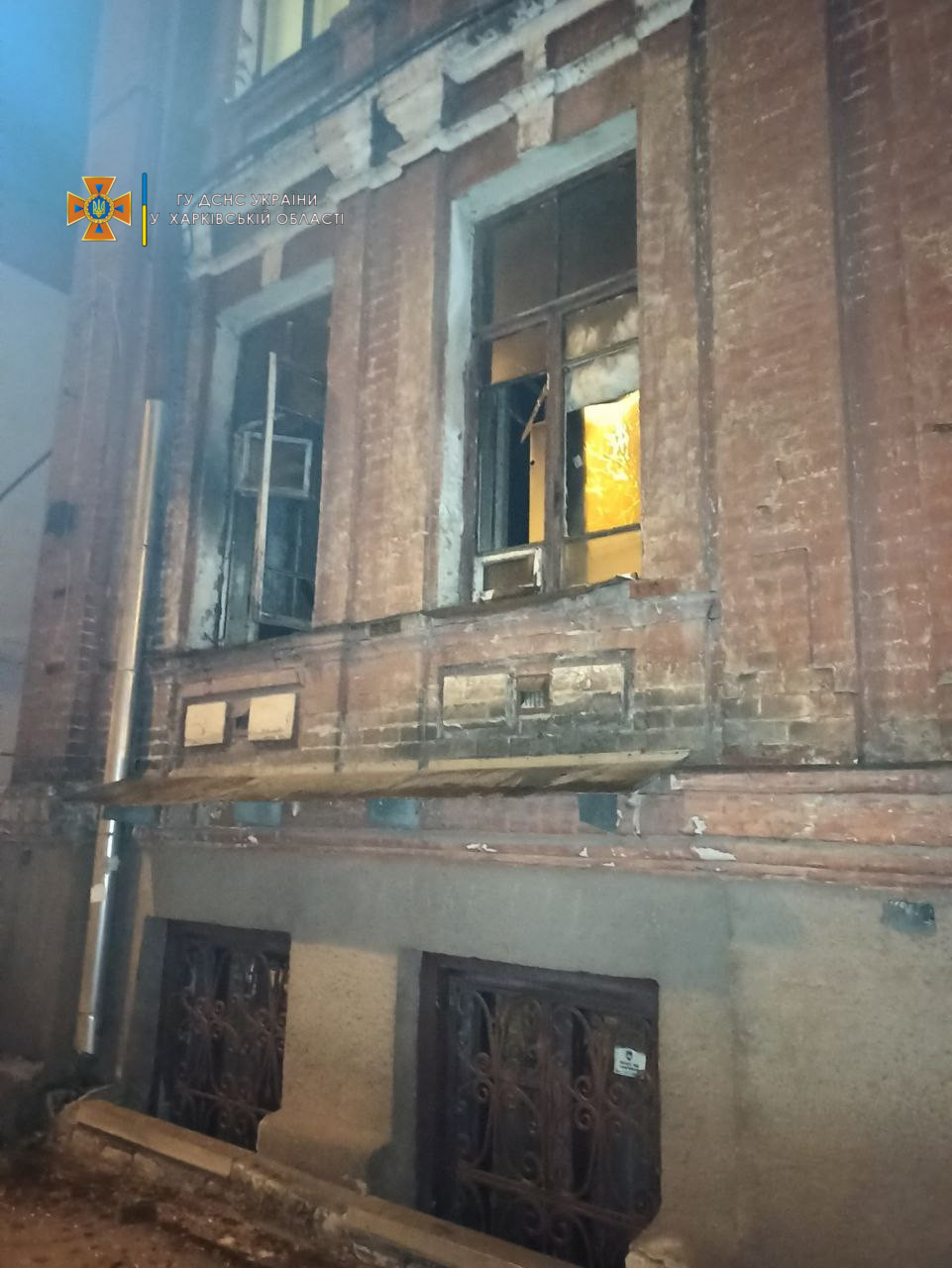 В Харькове в жилом доме горела квартира