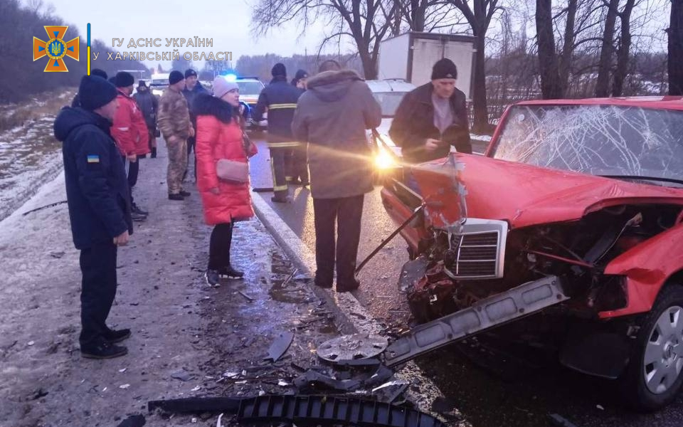 В результате ДТП на Харьковщине пострадала женщина