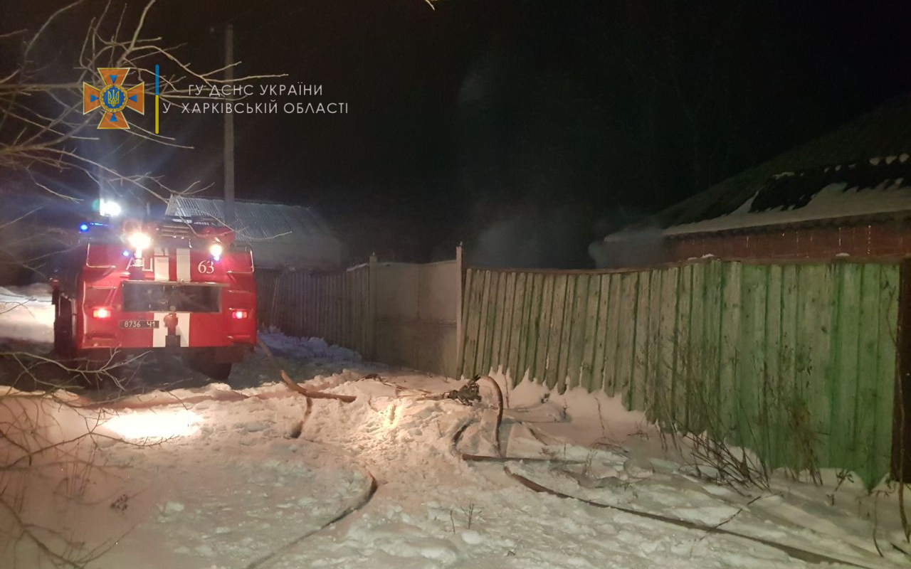 В Харьковской области на пожаре погиб мужчина