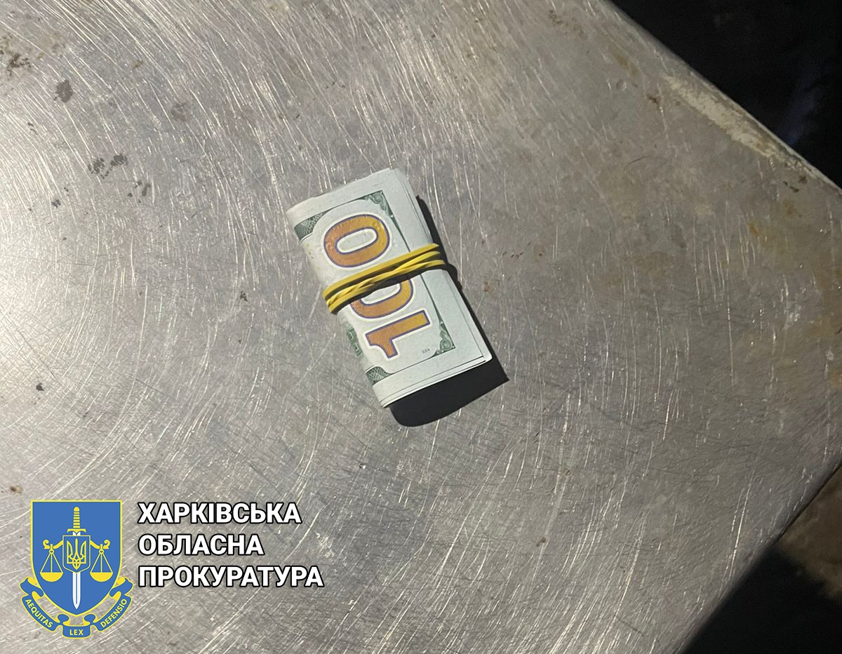 В Харьковскойй области на взятке задержали полицейского