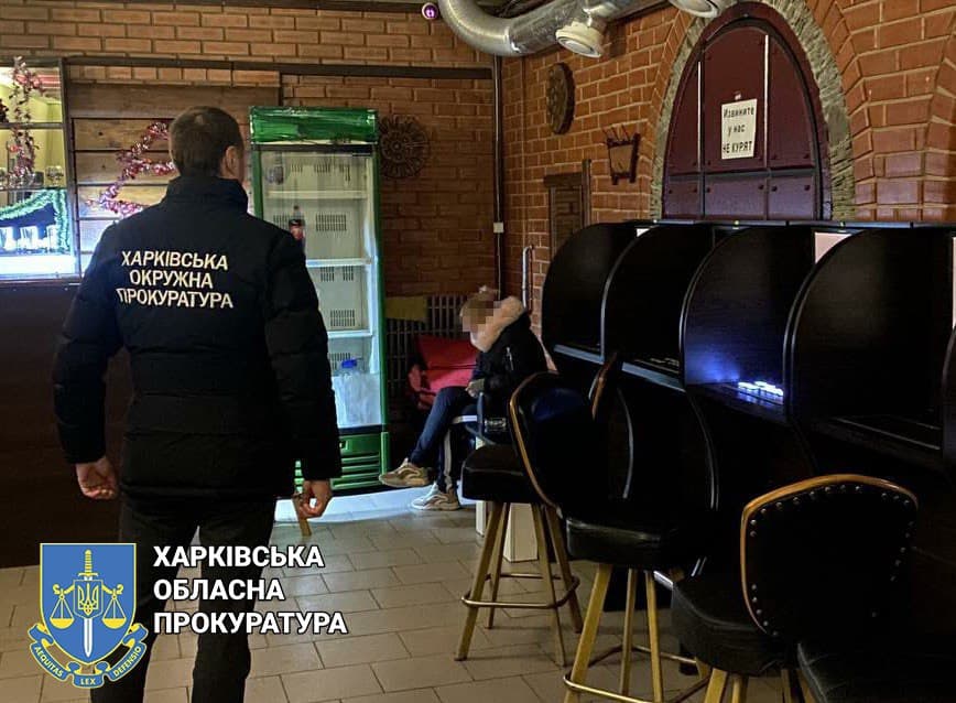 В поселке под Харьковом закрыли нелегальное казино