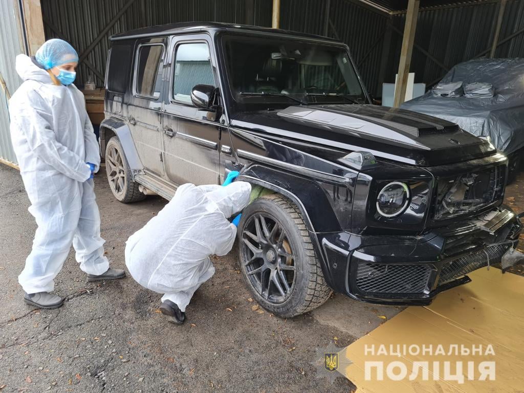 Национальная полиция заявила о попытке уничтожить следы на авто кортежа Ярославского