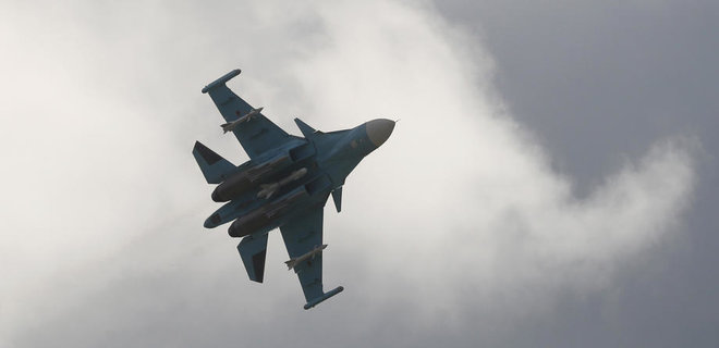 В Харьковской области сбили еще один российский Су-34