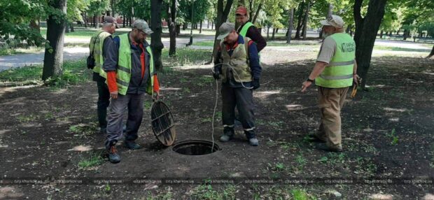У Харкові відновлюють зруйновані водоводи