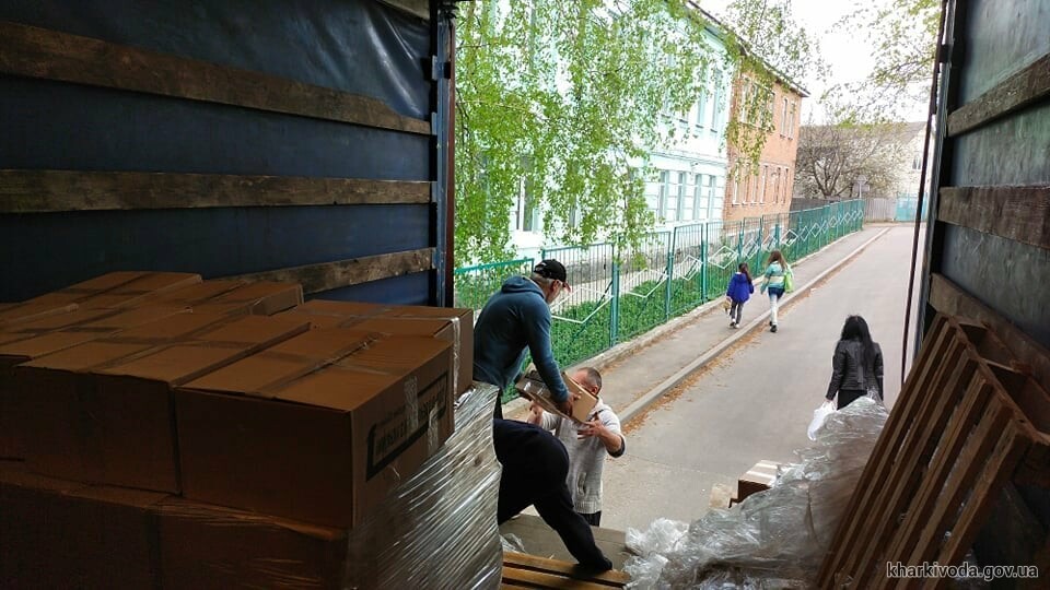 Гуманитарная помощь продолжает поступать в громады Харьковщины
