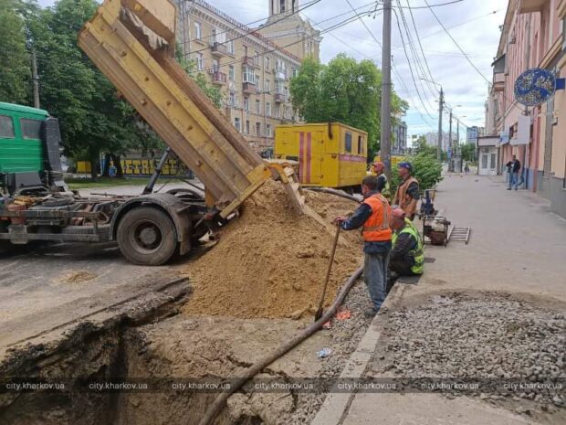 У Харкові ліквідували вісім пошкоджень на водоводах