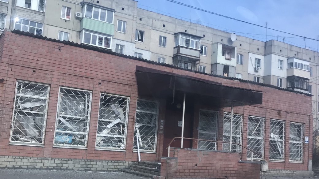 Окупанти заблокували в'їзд до Балаклії з гумдопомогою