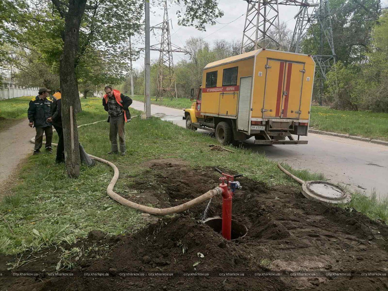 В Харькове за неделю устранили более 100 аварийных ситуаций на водоводах