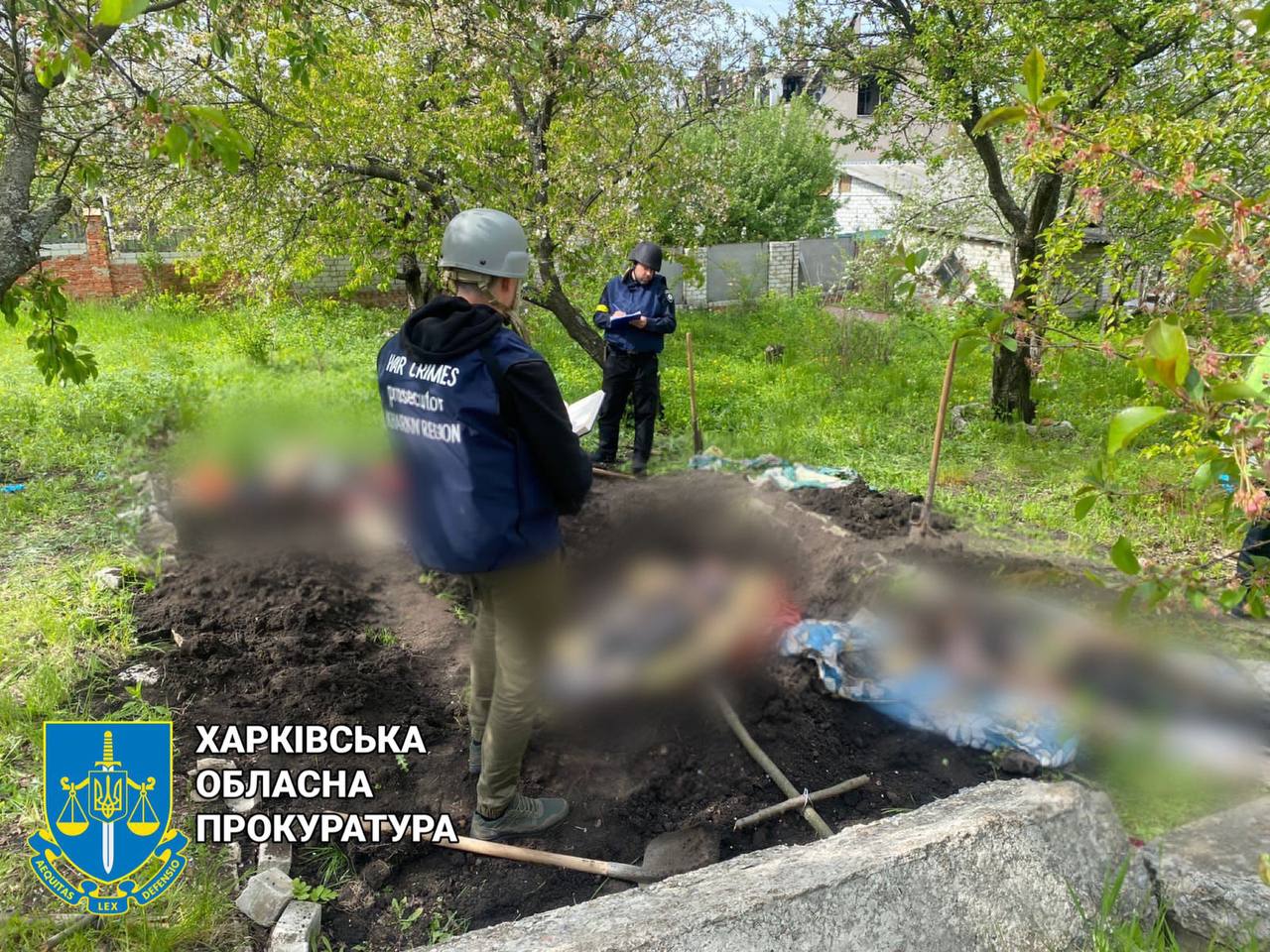 Во время оккупации села под Харьковом оккупанты обстреляли дом из танка