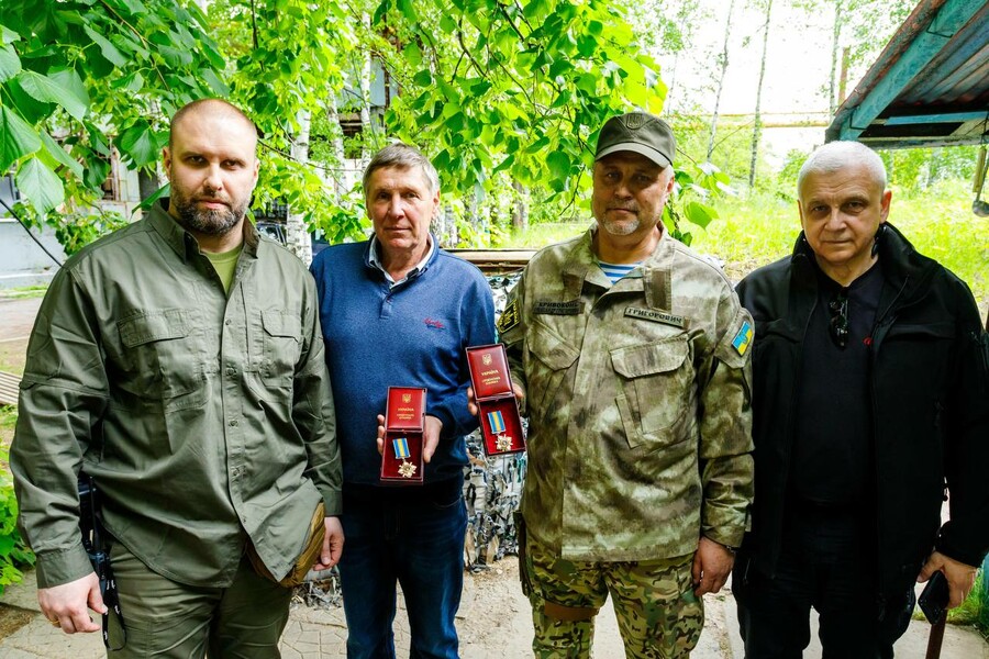 Синєгубов вручив державні нагороди фахівцям Харківського державного авіаційно-виробничого підприємства