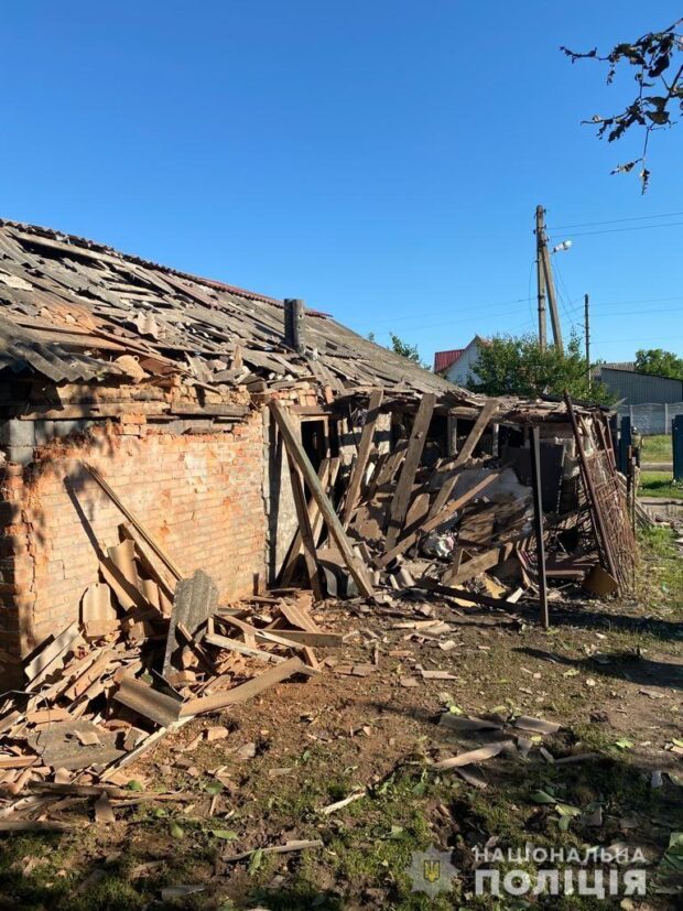 В результаті обстрілу Чугуївського району є загиблі та поранені