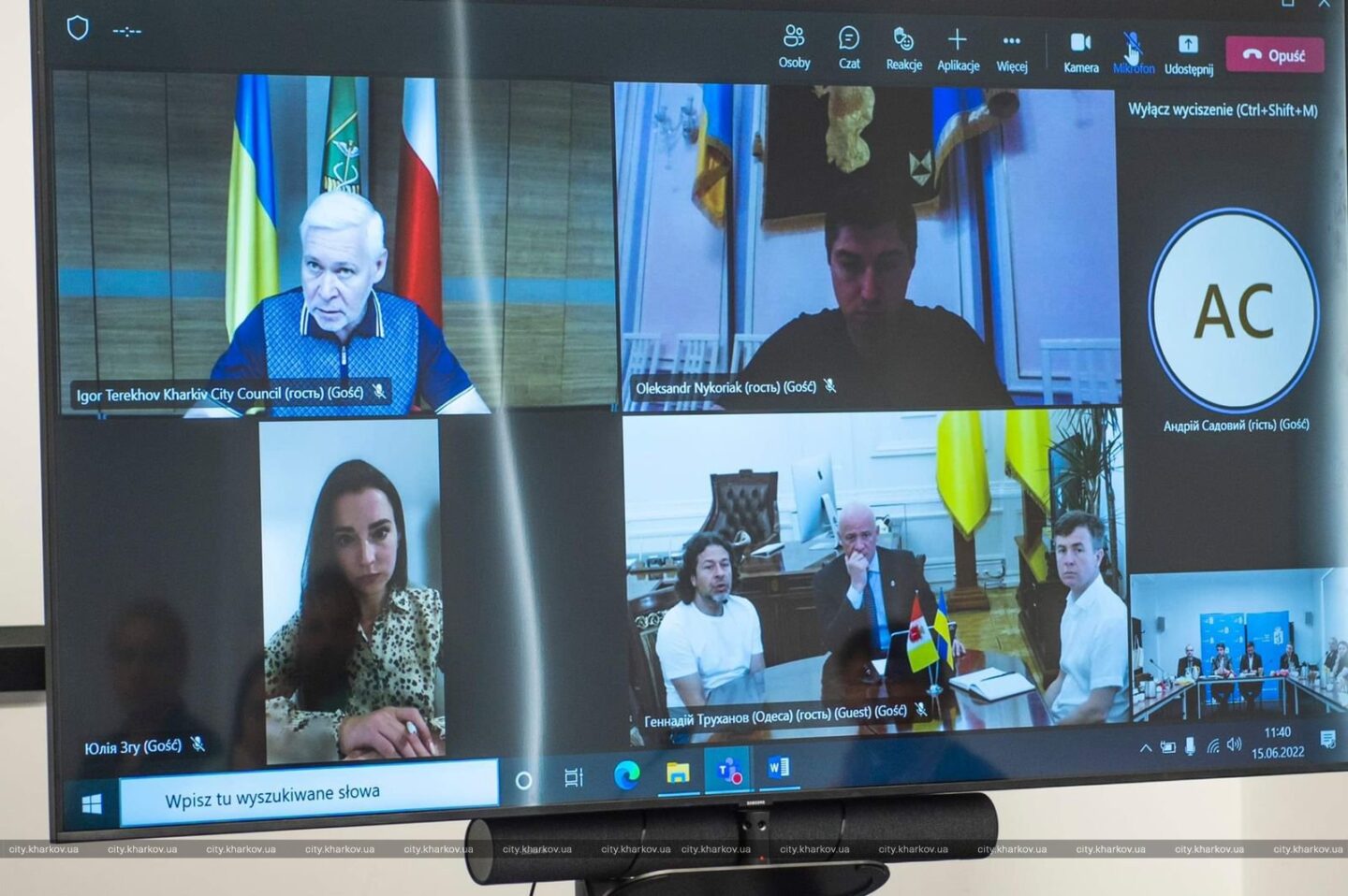 Терехов – Президенту Варшави: Ворог зрозумів, що Харків йому не взяти