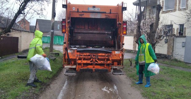 За тиждень з Харкова вивезли понад 58 тисяч кубометрів відходів