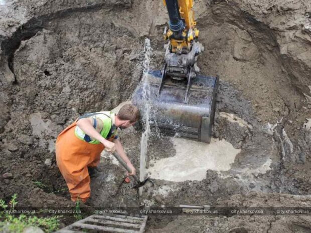 У Харкові усунули сім пошкоджень на водоводах