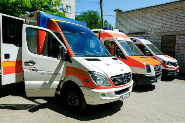 Харківські медики екстреної допомоги отримали нові автомобілі