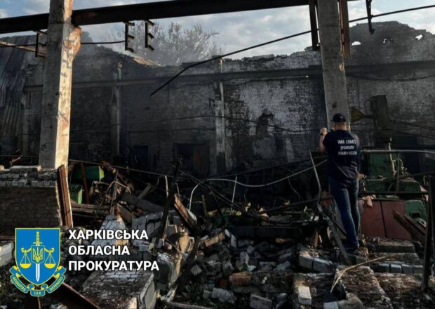 Окупанти обстріляли промислову зону в одному з районів Харкова: відкрито кримінальне провадження