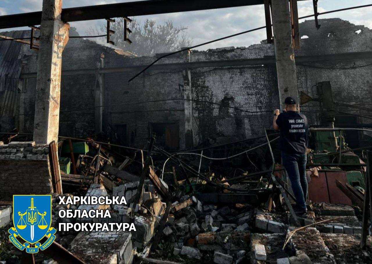 Окупанти обстріляли промислову зону в одному з районів Харкова: відкрито кримінальне провадження