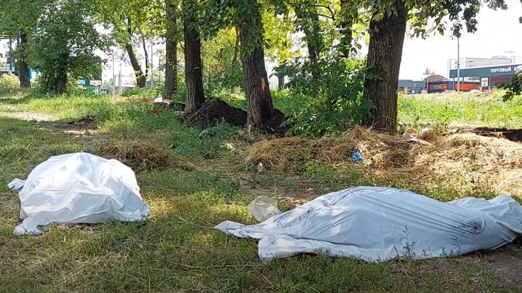 Біля станції метро "Індустріальна" відкопали останки двох окупантів