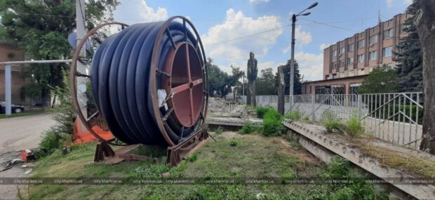 У Харкові перекладають магістральні та внутрішньоквартальні тепломережі