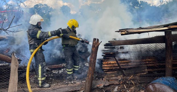 У Харкові та області ліквідували вісім пожеж, спричинених обстрілами