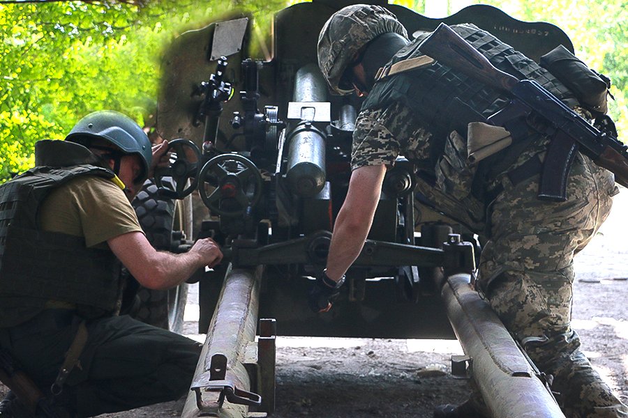На Слобожанщині тренуються артилеристи НГУ