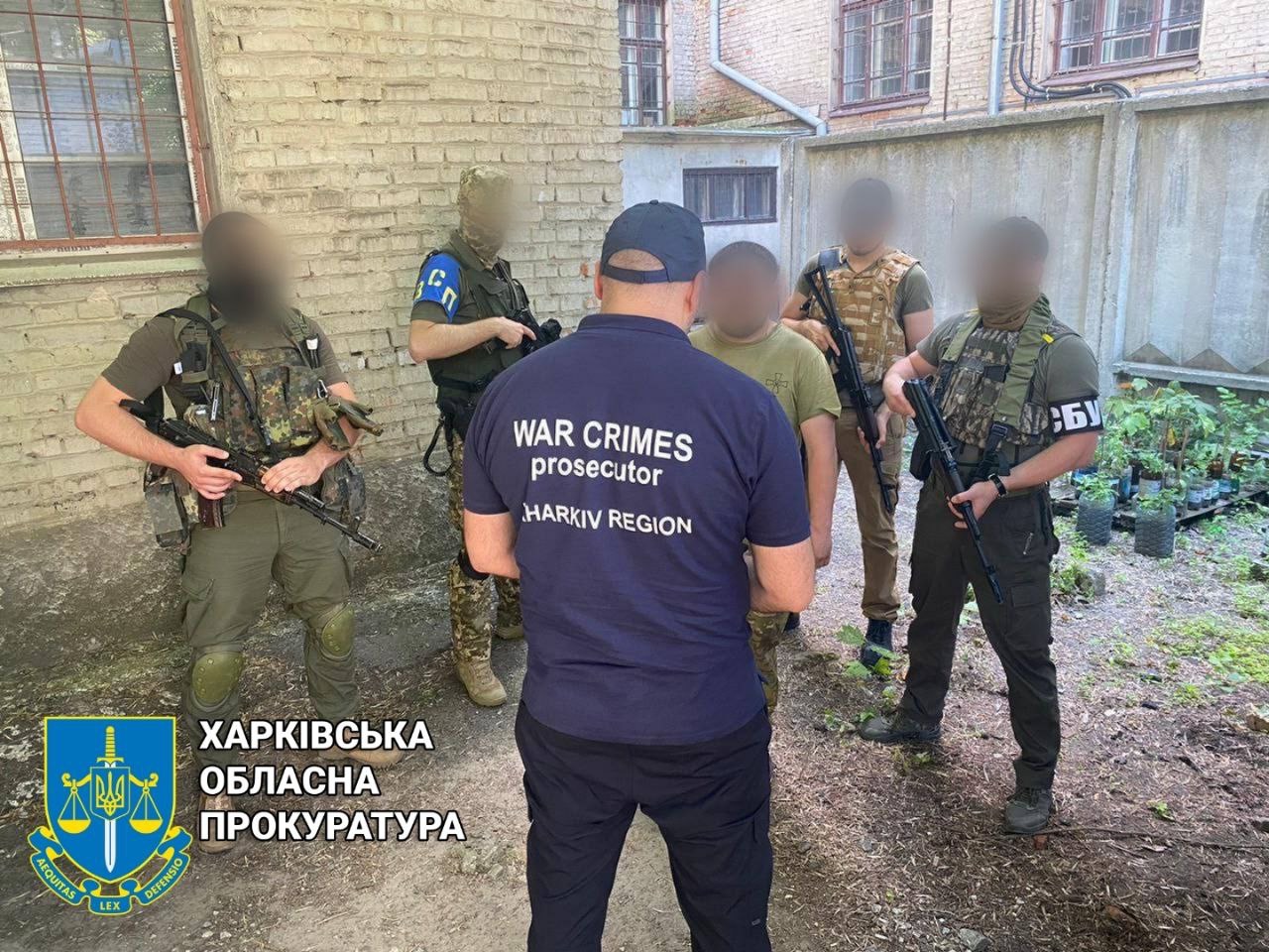 У Харкові затримали депутата із села Циркуни, який перейшов на бік окупантів та пошкодив Герб України