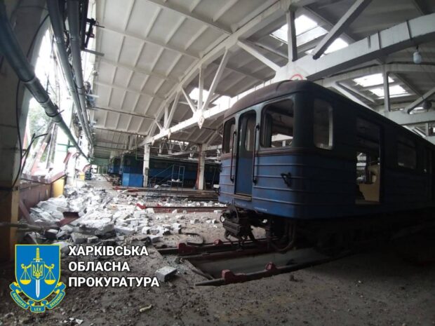 Окупанти завдали ракетного удару по депо метрополітену Харкова: відкрито кримінальне провадження