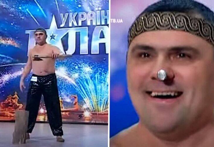 У Боровій на Харківщині окупанти призначили керівником громади фріка, який ковтає вогонь і забиває у ніс цвяхи