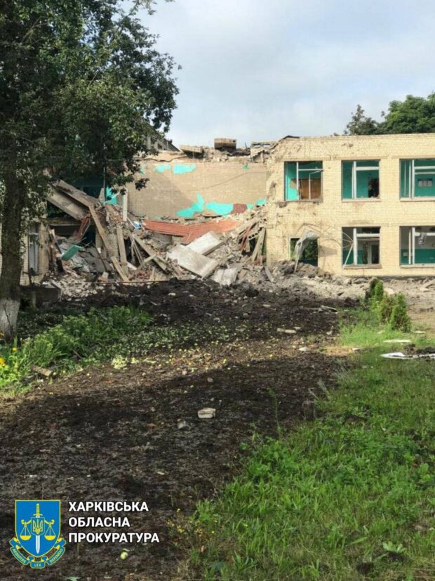 Окупанти зруйнували навчальний заклад у Золочівській ОТГ на Харківщині