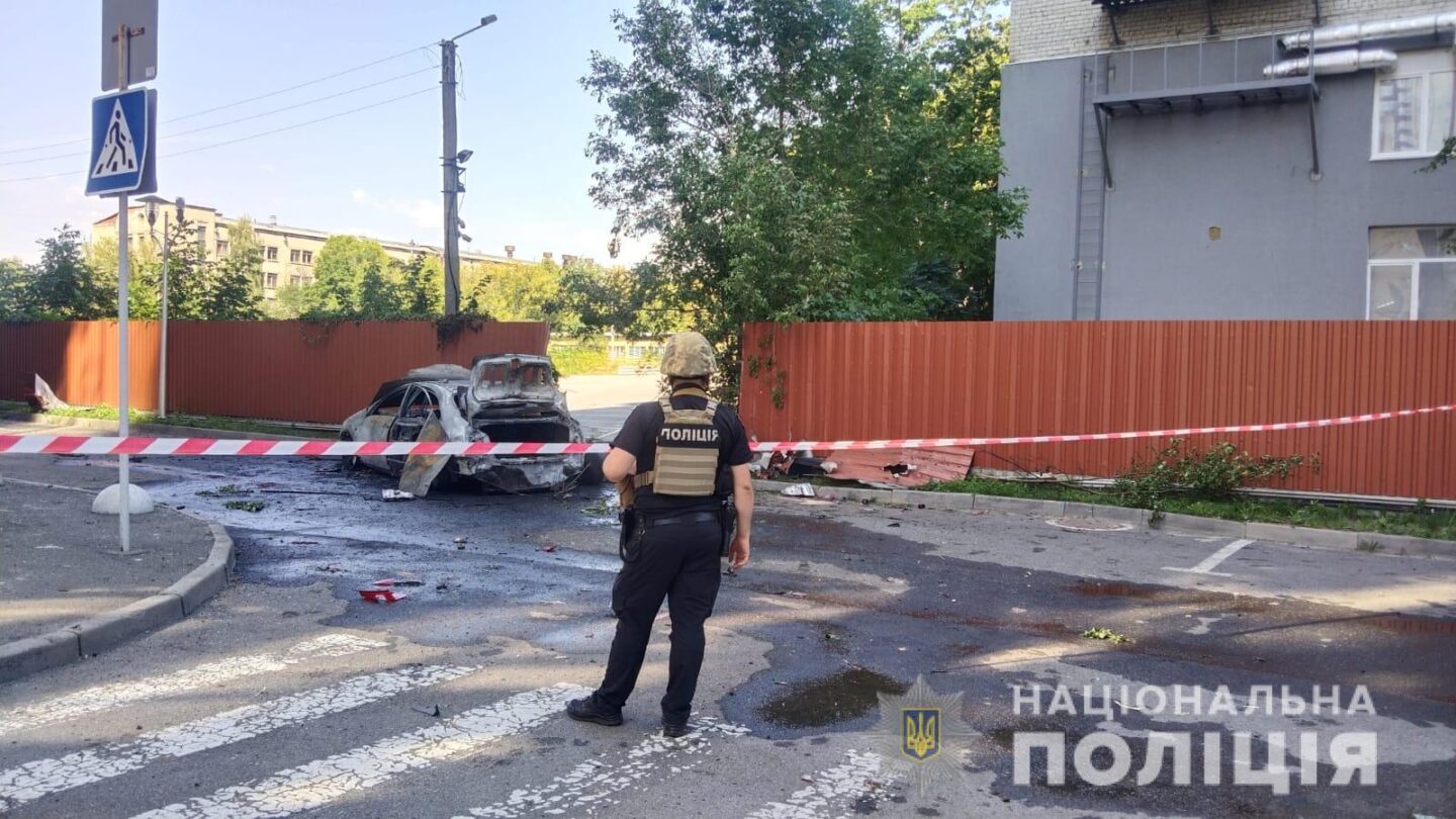 Під час обстрілу Харкова розірвались 3-4 касетні снаряди, більшість касет не розірвалися - поліція