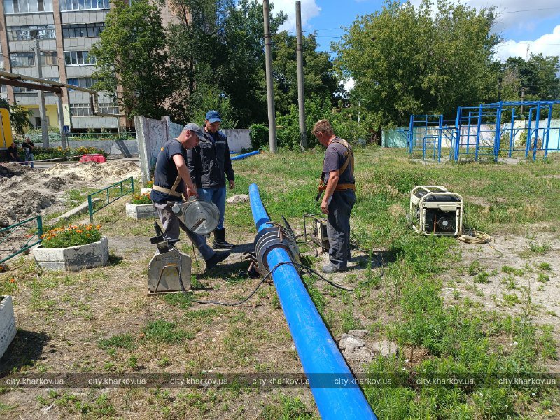 У Харкові усувають 13 позаштатних ситуацій на водоводах