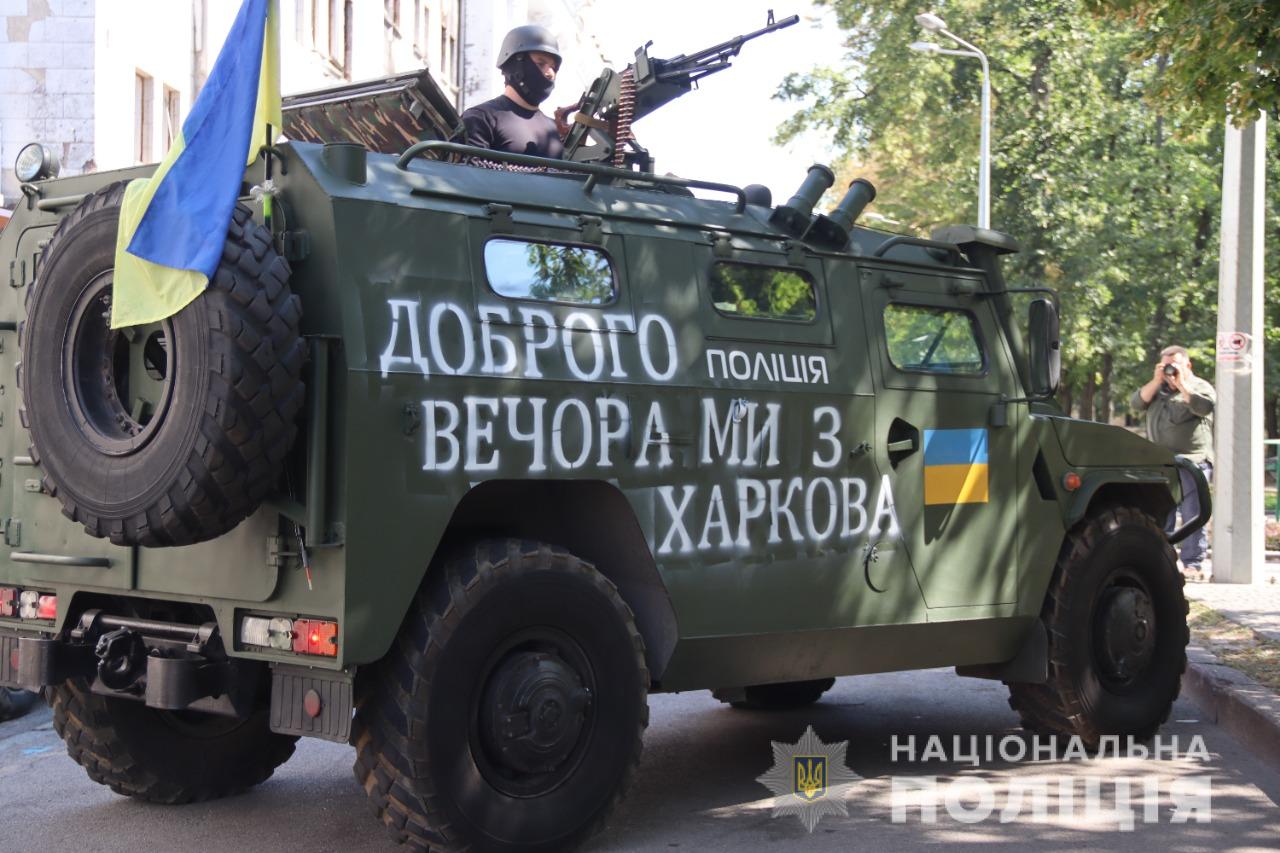 Харківські спецпризначенці патрулюватимуть вулиці міста на трофейному "Тигрі"