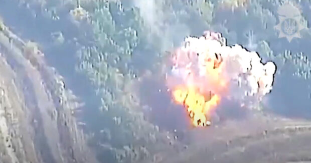 На Харківщині знищили САУ 2С3 "Акація" окупантів разом із розрахунком та боєприпасами