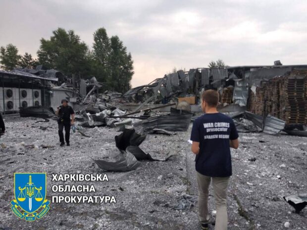 Вночі окупанти завдали ракетний удар по Чугуївщині: пошкоджено завод