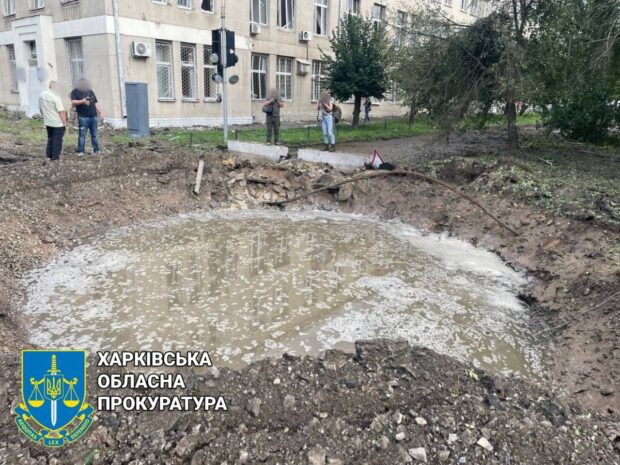 Одна з ракет окупантів 16 серпня поцілила поблизу інституту в Харкові - прокуратура