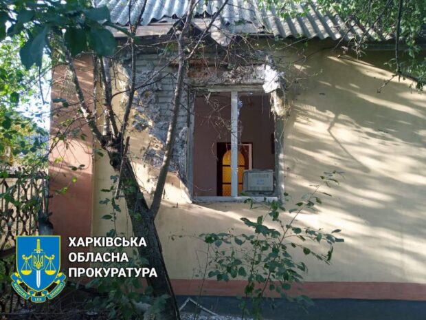 Внаслідок ворожих обстрілів Харківщини поранено трьох цивільних