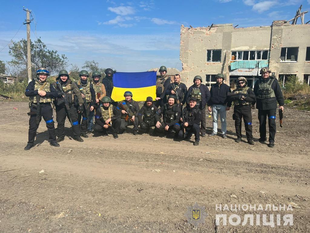 Поліцейські Харківщини вже працюють на звільнених територіях
