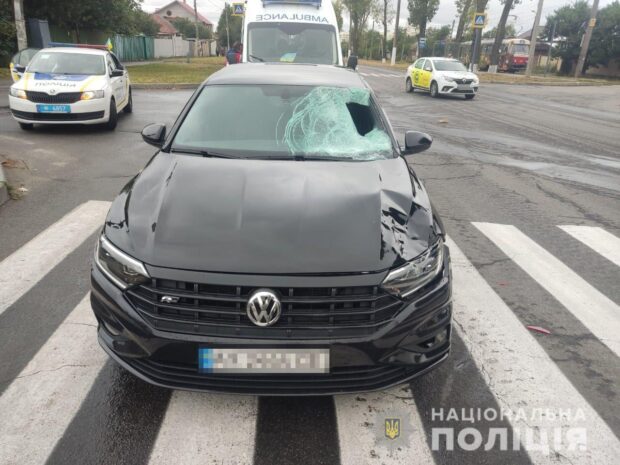 Поліція встановлює обставини смертельної дорожньо-транспортної пригоди у Немишлянському районі Харкова