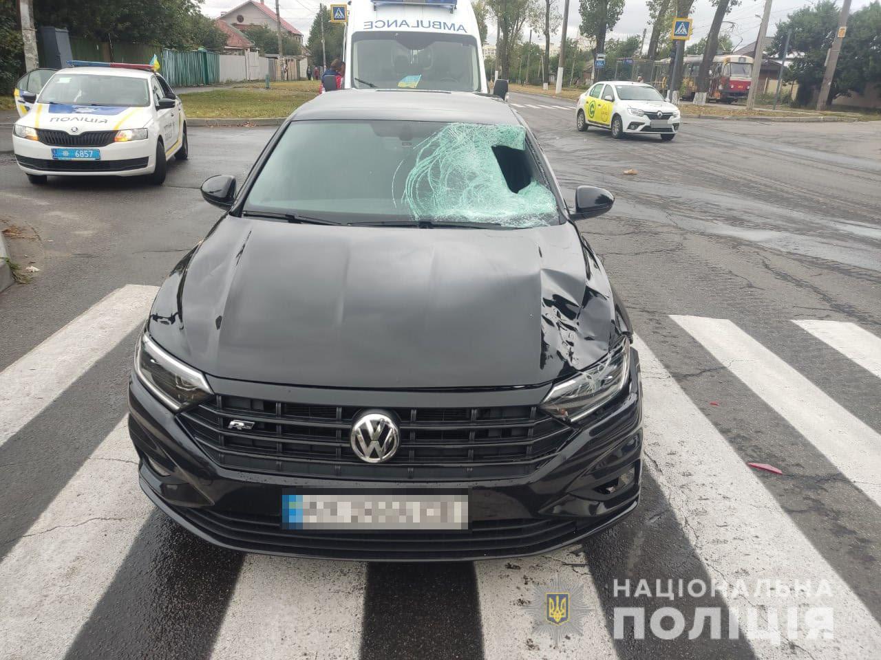 Поліція встановлює обставини смертельної дорожньо-транспортної пригоди у Немишлянському районі Харкова