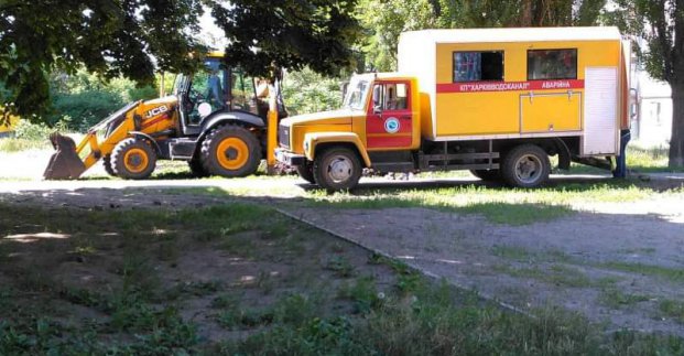 У Харкові ліквідували дванадцять пошкоджень на водоводах
