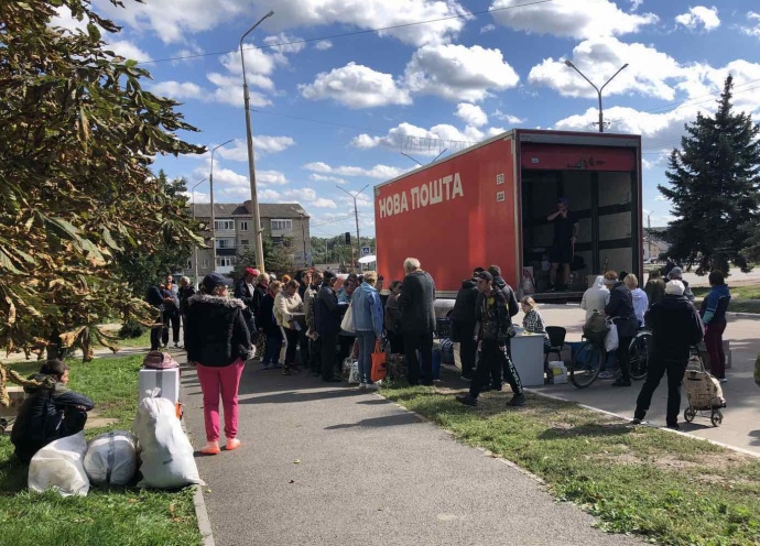 "Нова пошта" відкрила відділення ще у восьми деокупованих населених пунктах Харківщини
