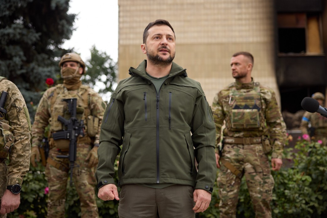 Зеленський заявив, що ситуація на звільнених територіях Харківської області є ще одним доказом геноциду українців (